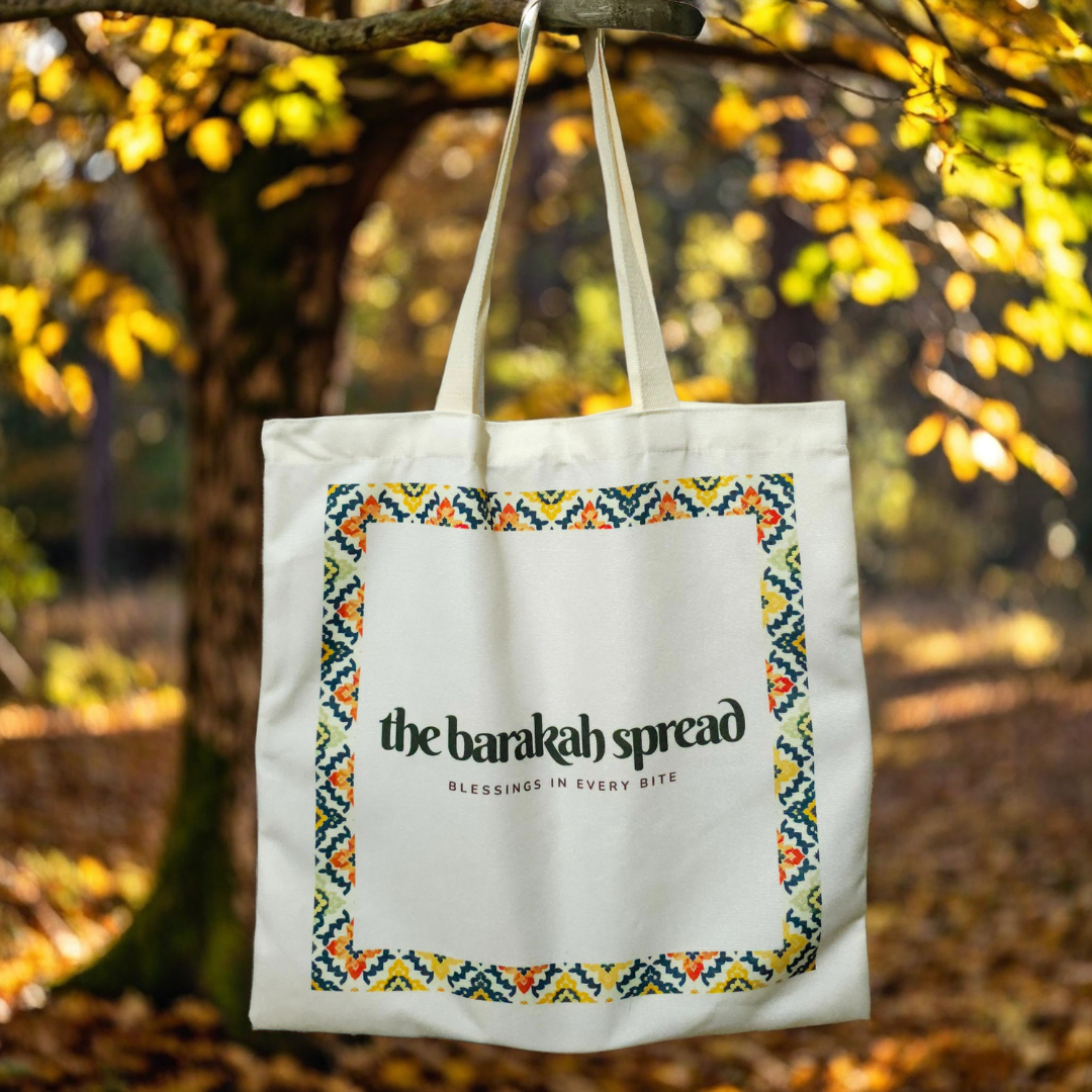 The Barakah Spread Bundle - Stainless Steel Tray + Tote Bag + Nik Mat Plus