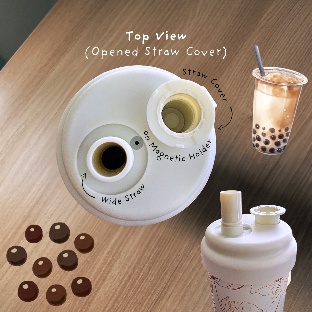 Mehboba - Your Boba Tea Companion (insulated tumbler)